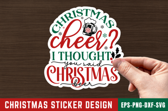 Christmas Cheer I Thought You Said Stick Review