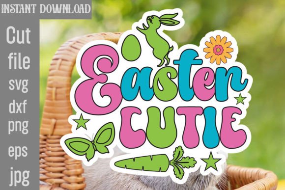Easter Cutie Retro Easter SVG Review