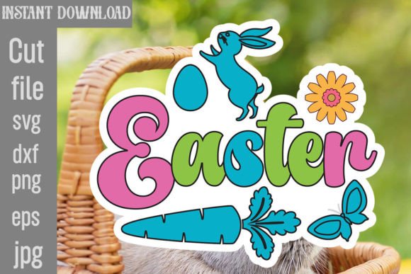 Easter Retro Easter SVG: A Designer's Stitch Test