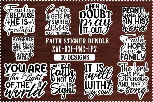 Faith Sticker Free Svg Bundle Review