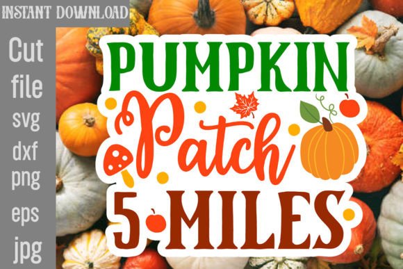 Pumpkin Patch 5 Miles Sticker Design Review