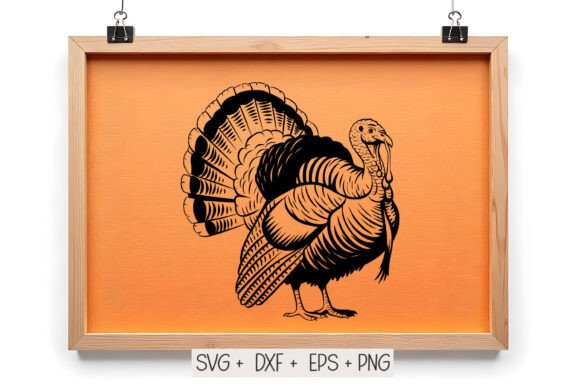Turkey Silhouette Svg, Thanksgiving Svg: A Designer's Stitch Test