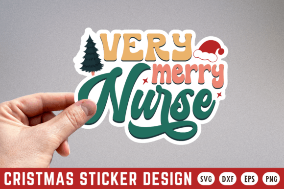Very Merry Nurse SVG Design Review